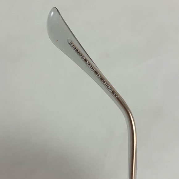 Brown Gold Ombré lens aviator sunglasses main image 6